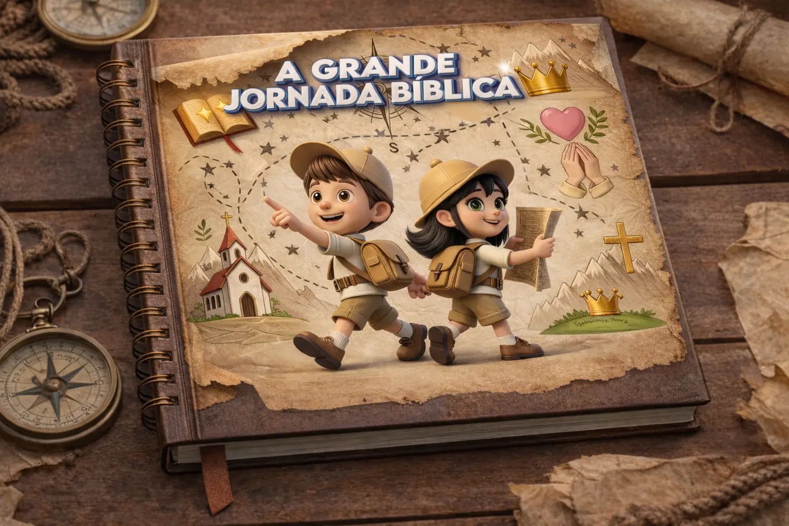 Álbum de Figurinhas – A Grande Jornada Bíblica