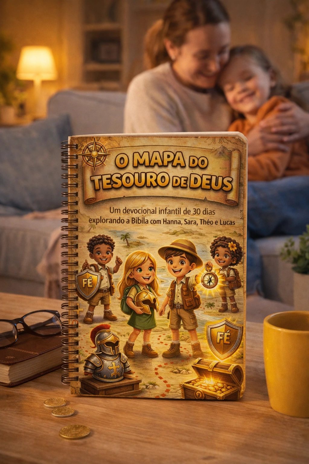 Devocional Kids 30 Dias – O Mapa do Tesouro de Deus
